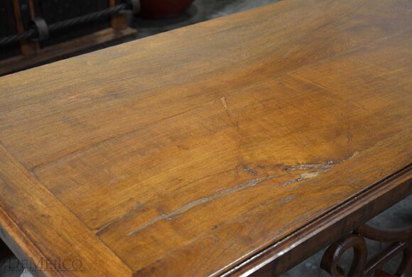 rustic computer desk