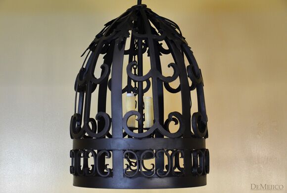 Spanish dome pendant light