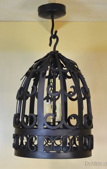 Spanish dome pendant light