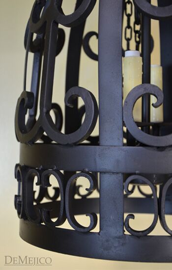 Spanish dome pendant light