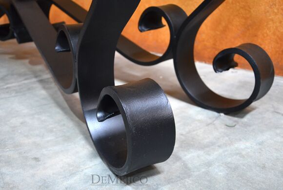 Iron Base Console Table, Spanish Console Table