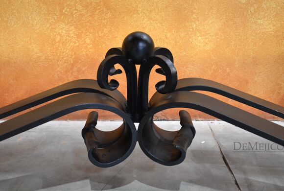 Iron Base Console Table, Spanish Console Table