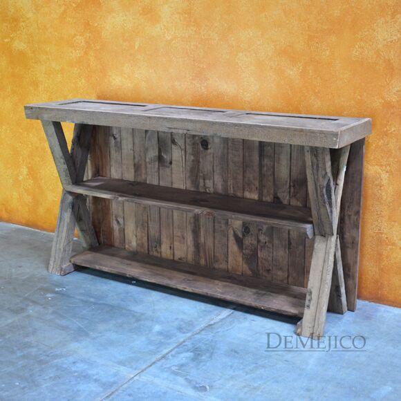 Consola de Campo, Reclaimed Door Console Table, Farmhouse Console, Farmhouse Style, Rustic Console