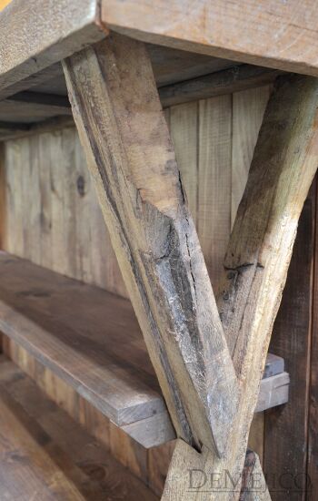 Consola de Campo, Reclaimed Door Console Table, Farmhouse Console, Farmhouse Style, Rustic Console