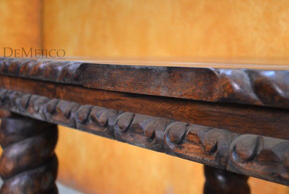 Mesa Chapital, Spanish Revival Table, Spanish Dining Table