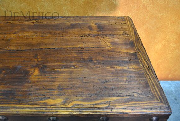 Spanish carved bar