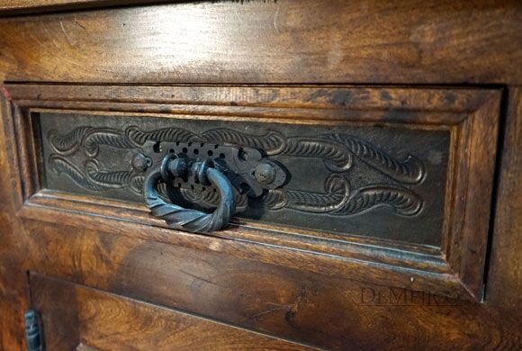Mesquite Spanish Buffet, Spanish Carved Buffet