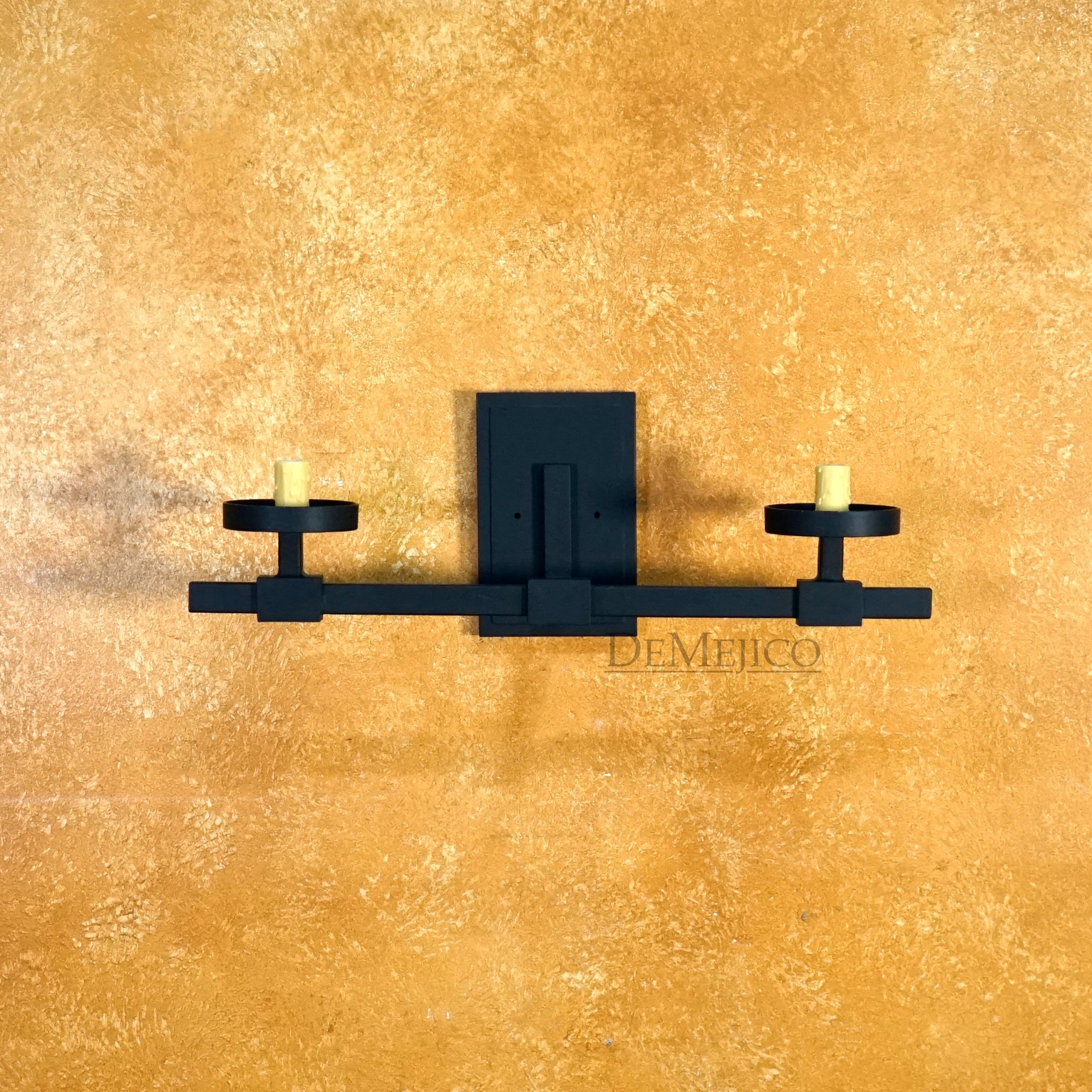 Double Square Sconce, Modern Spanish Wall Sconce, Spanish Style Home