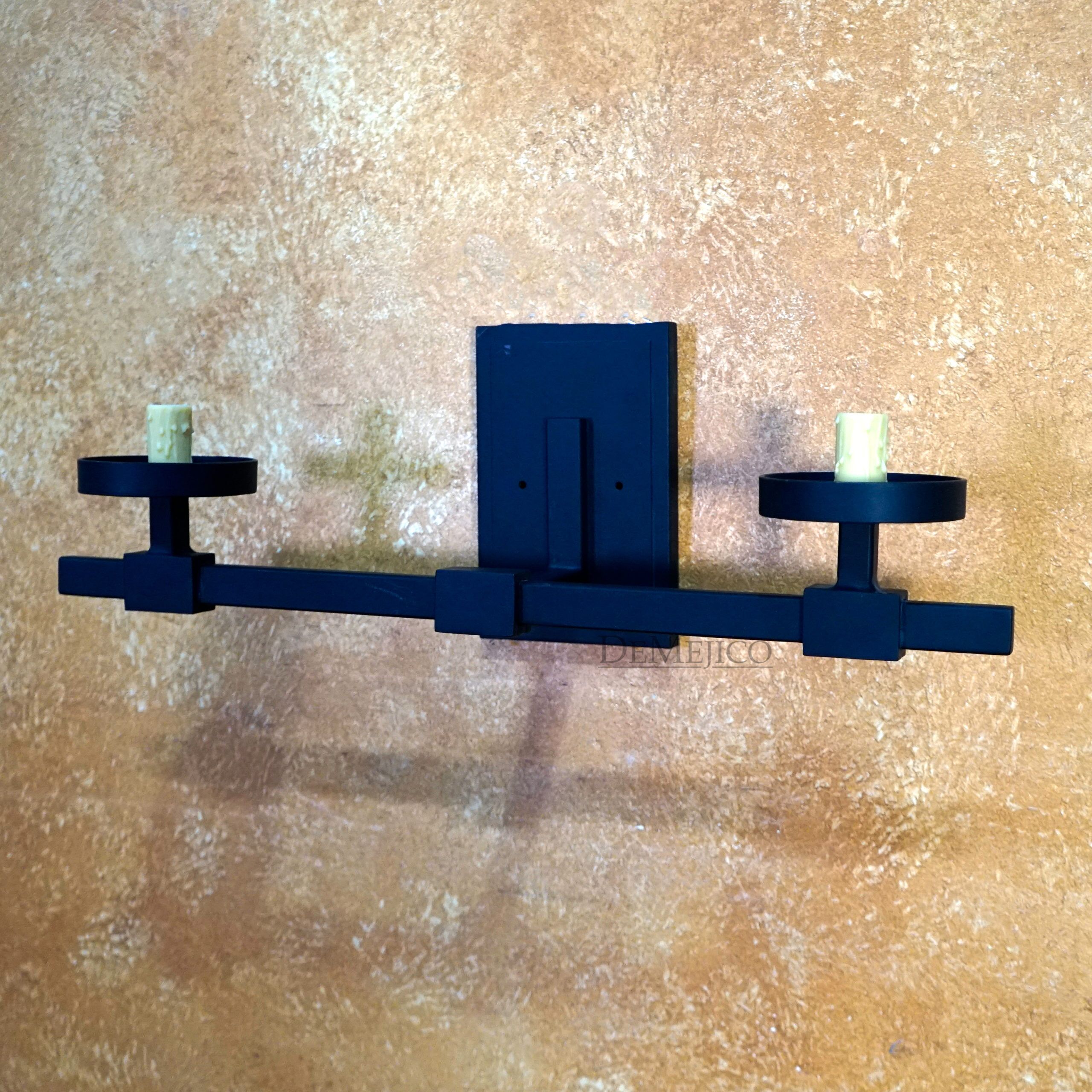 Double Square Sconce, Modern Spanish Wall Sconce, Spanish Style Home