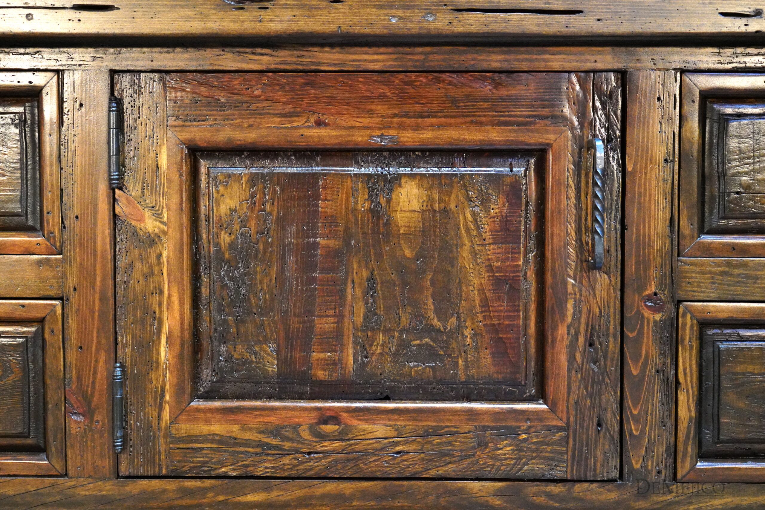 Pueblo Rustic Entertainment Center, Spanish Entertainment Center