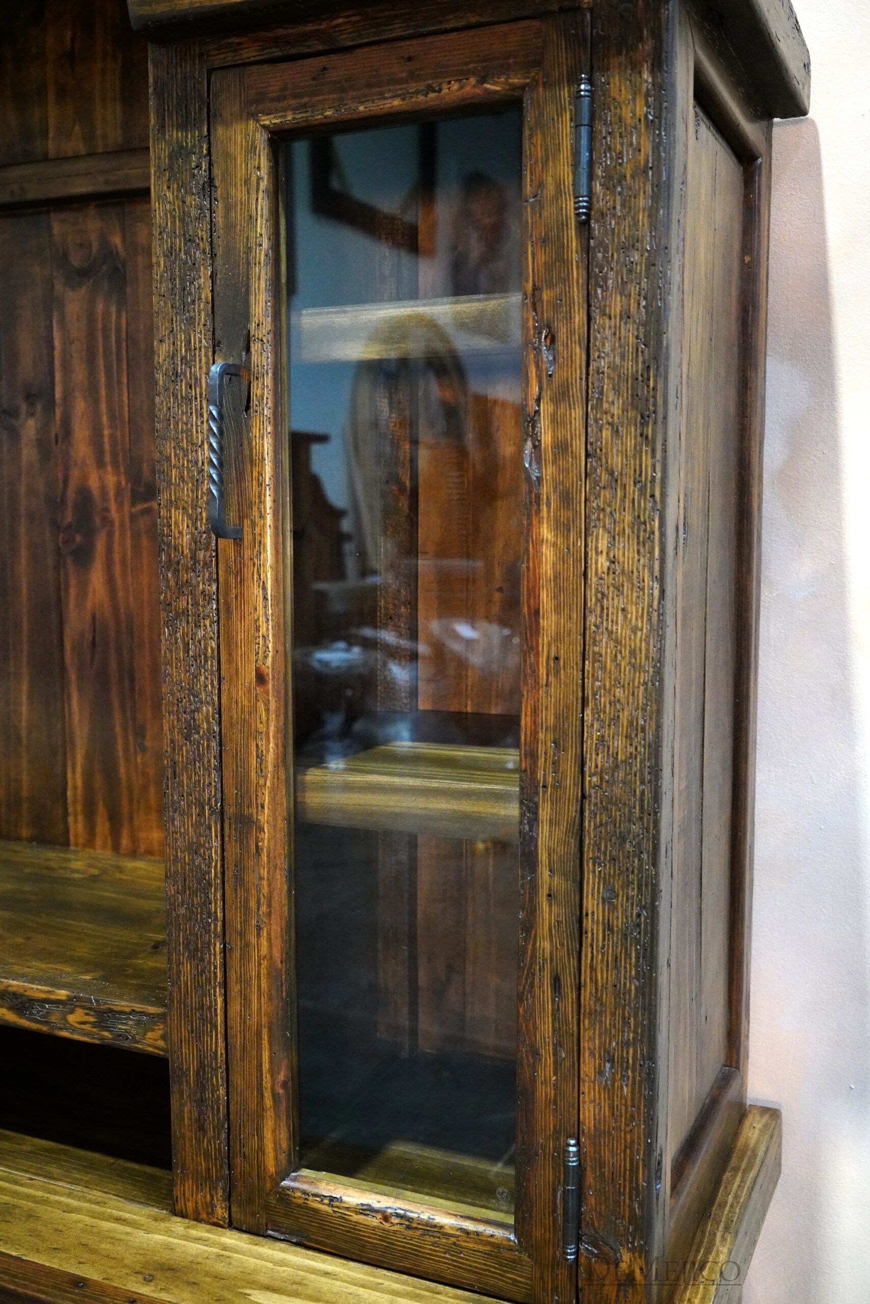 Pueblo Rustic Entertainment Center, Spanish Entertainment Center