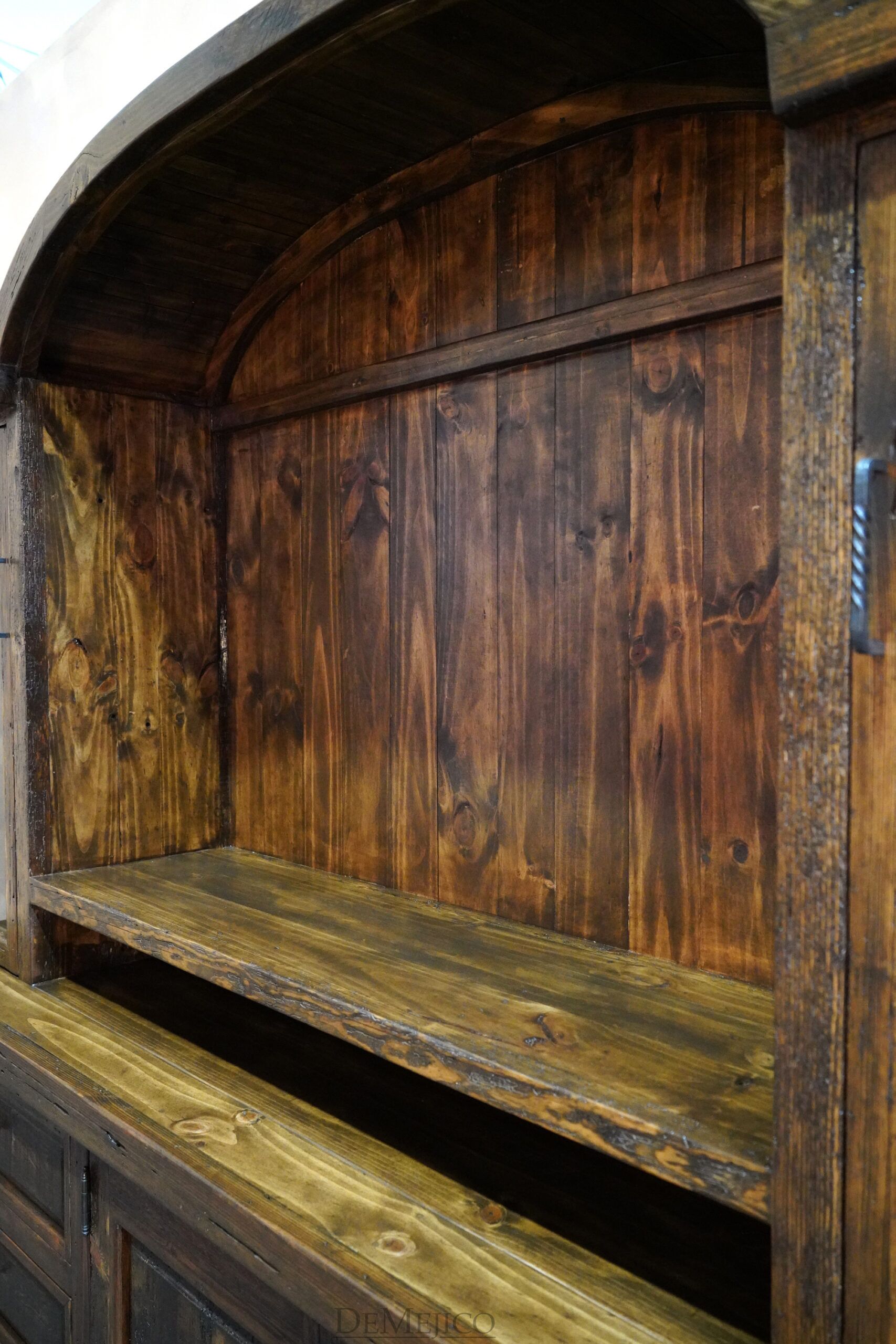 Pueblo Rustic Entertainment Center, Spanish Entertainment Center