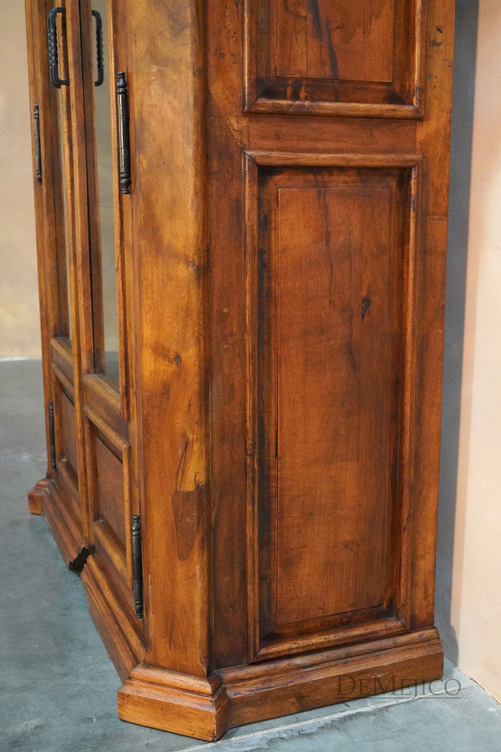 Old World Armoire, Rustic Armoire, Large Spanish Armoire - Demejico