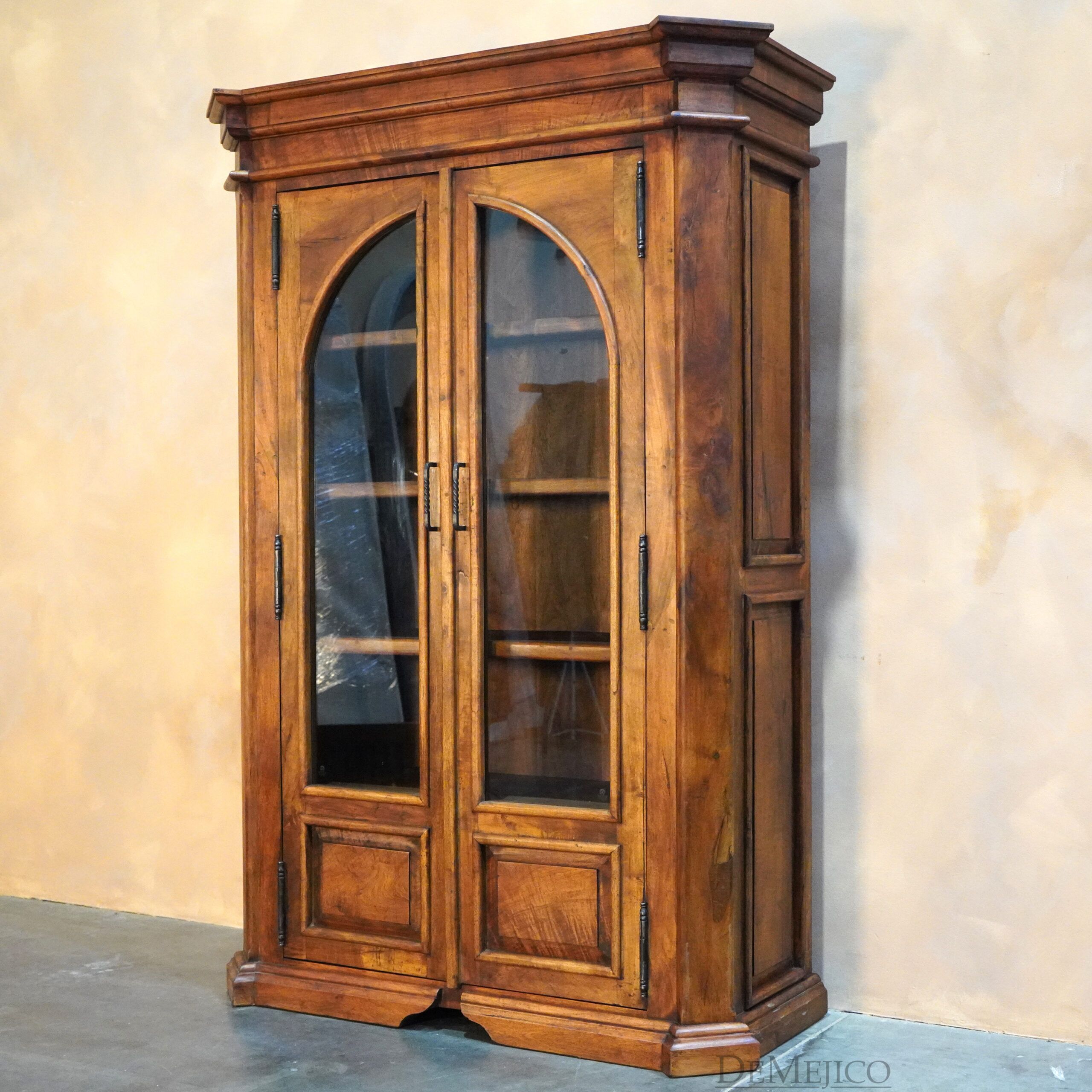 Old World Armoire, Rustic Armoire, Large Spanish Armoire - Demejico