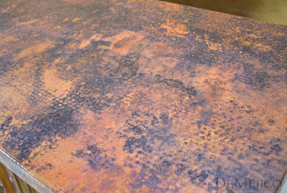 copper top bar