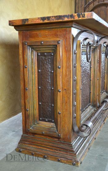 copper top bar