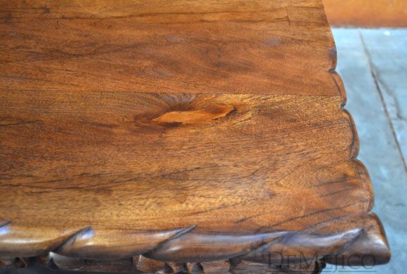 spanish carved coffee table