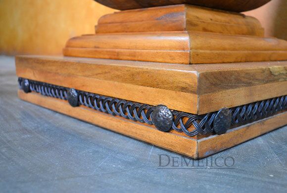 Gitana Mesquite Bar Table, Spanish Bar Table