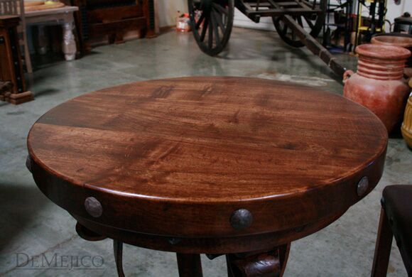 iron base bar table