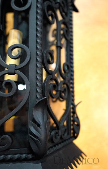 hand forged spanish wall mount