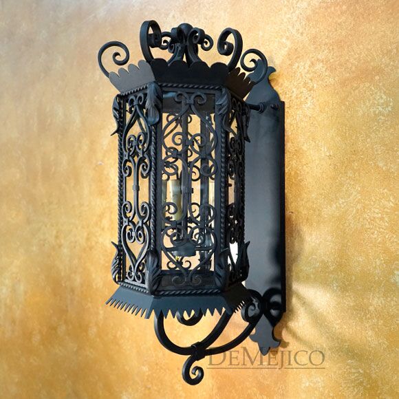 hand forged spanish wall mount