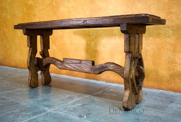 Yugos Reclaimed Wood Console Table