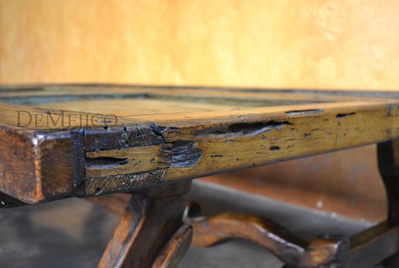 Rustic Old Door Coffee Table, Mesa Yugos - Demejico