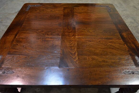 spanish carved coffee table