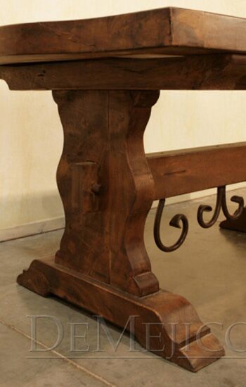 old world spanish dining table