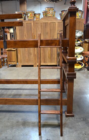 rustic bunk bed