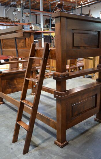 rustic bunk bed