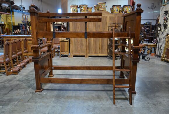 rustic bunk bed
