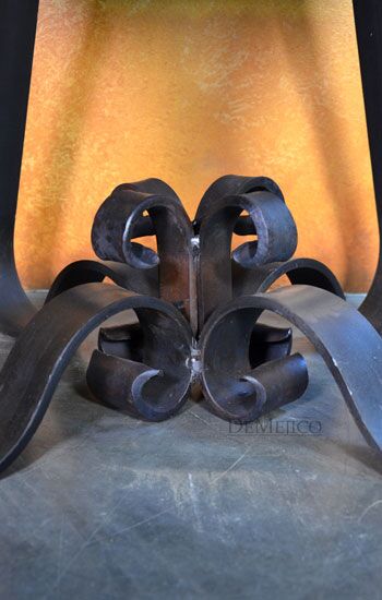 Santa Paula Wrought Iron Table - Image 4