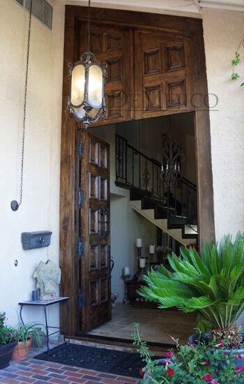 mediterranean front doors