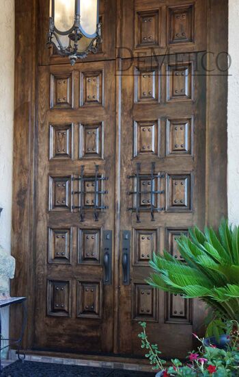 mediterranean front doors