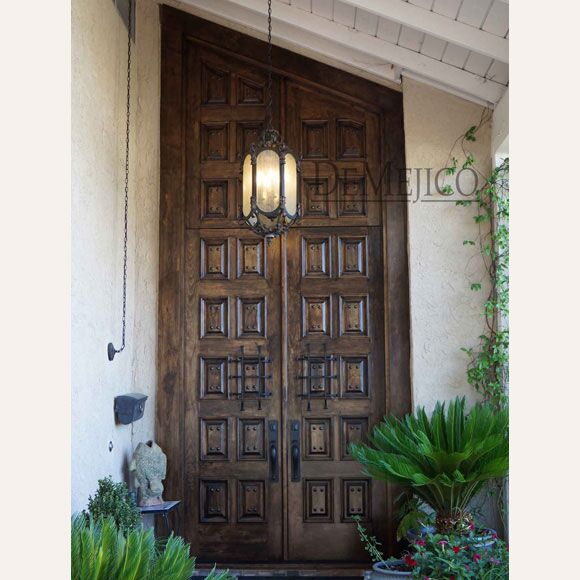 mediterranean front doors