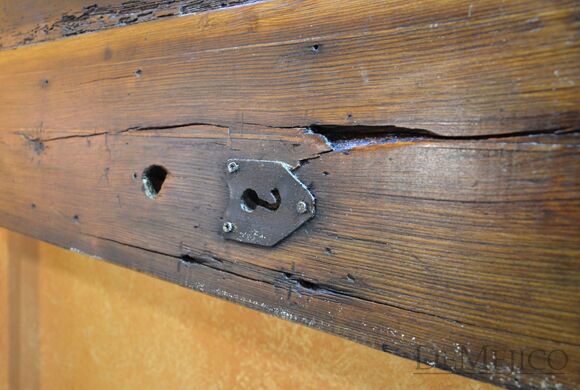 rustic headboard