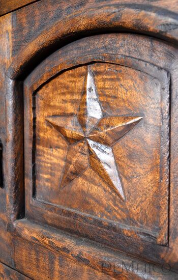 Southwestern Nightstand, Western Nightstand, Southwestern Style