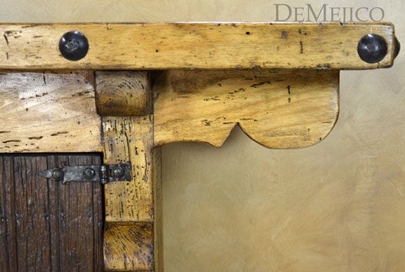 old wood entertainment center