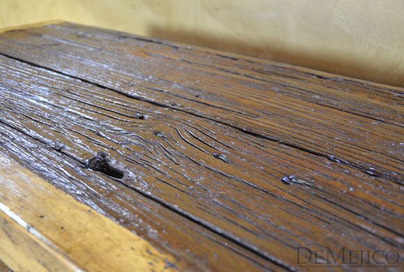 old wood entertainment center