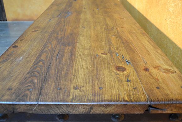Tooled leather dresser