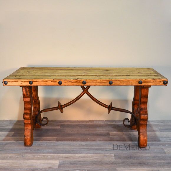 Spanish old wood table