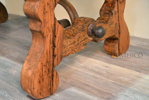 Spanish old wood table