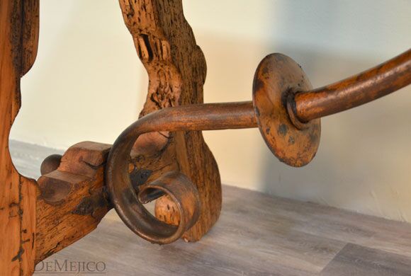 Spanish old wood table