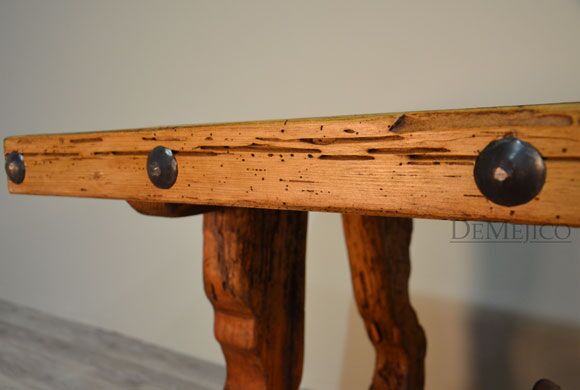 Spanish old wood table