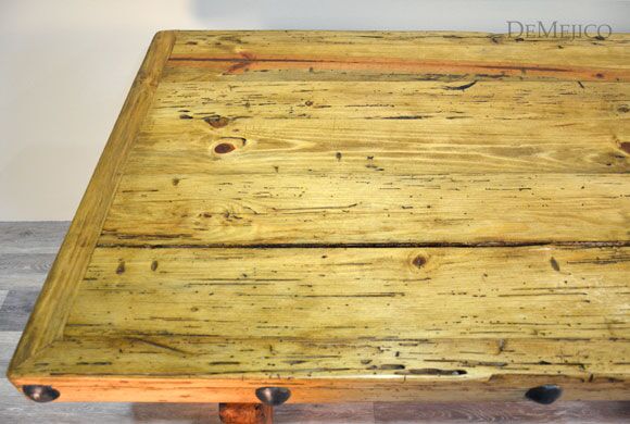Spanish old wood table