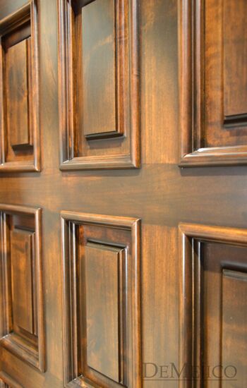Puerta Montesario with Sidelights, Mediterranean Entry Doors, Spanish Panel Door