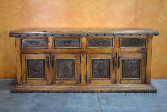 metal buffet table
