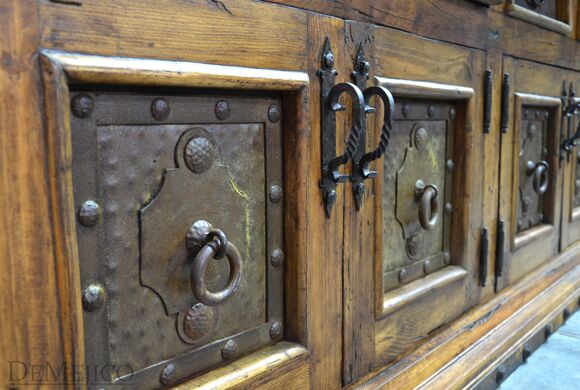 metal buffet table