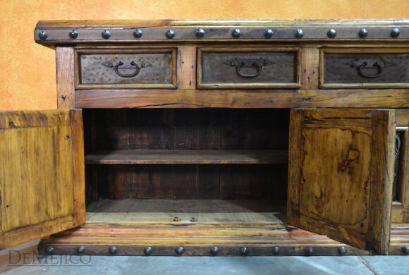 metal buffet table